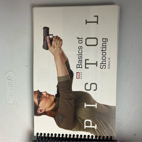 NRA Guide Basics of Pistol Shooting (2019, Spiral) Edition 4 Educational Book - Picture 3 of 5